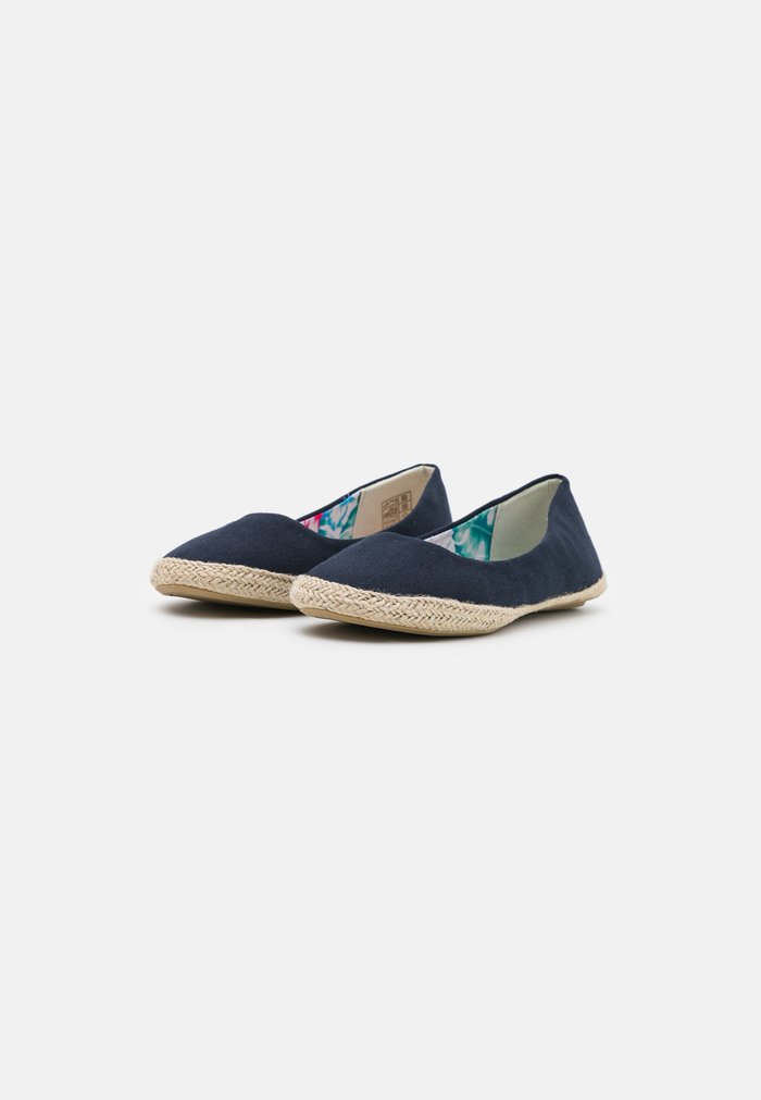 Ballerine Anna Field Espadrillas Plates Slip on Bleu Foncé Femme | HLB-4969102